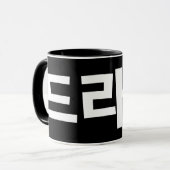 Koreanische Sprache Drama 드라마 Koreas Hangeul Tasse (Vorderseite Links)