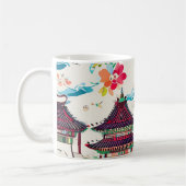 Koreanische traditionelle Tasse (Links)