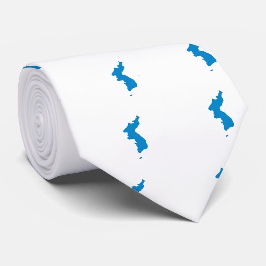 Koreanische Vereinheitlichungs-kommunistische Krawatte (Gerollt)