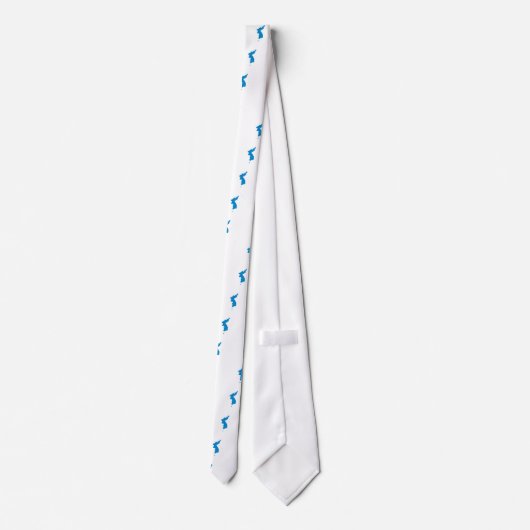 Koreanische Vereinheitlichungs-kommunistische Krawatte (Rückseite)