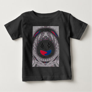 Koreanische Vibes: Eine Friedensbotschaft Baby T-shirt
