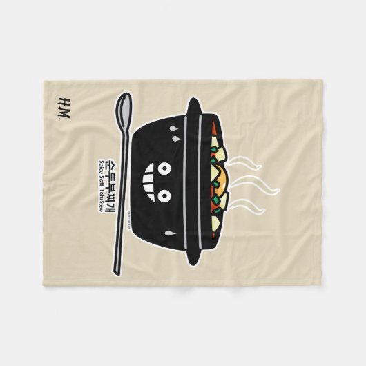 Koreanische würzige weiche fleecedecke (Vorderseite (Horizontal))