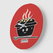 Koreanische würzige weiche große wanduhr (Winkel)