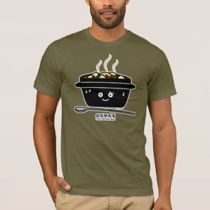 Koreanische würzige weiche T-Shirt