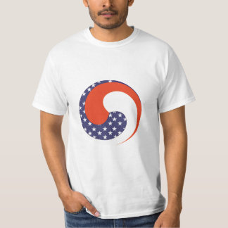 Koreanischer Amerikaner Taeguk T-Shirt