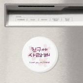 Koreanischer-Bester-Freund-Magnet Magnet (In Situ (Geschirrspüler))