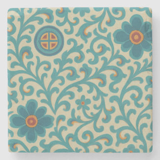 Koreanischer Dancheong Pattern Untersetzer | Hanok