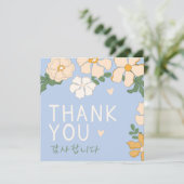 Koreanischer Dank Karte (Stehend Vorderseite)