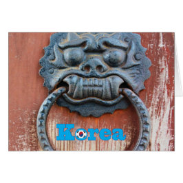 Koreanischer Drachentor-Knocker
