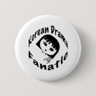 Koreanischer Drama-Fan-Knopf Button