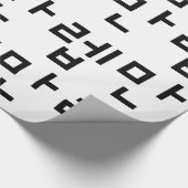 Koreanischer Experte 만 렙 Manleb | Hangul Language Geschenkpapier (Ecke)