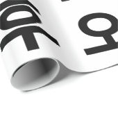 Koreanischer Fan O-Deokhu 오 후 Hangul-Sprache Geschenkpapier (Rolleneckpunkt)