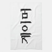 Koreanischer Gamer 게 이 머 Küchentuch (Vertikal)