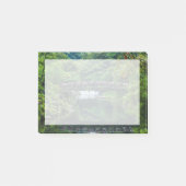 Koreanischer Garten und Brücke Post-it Klebezettel (Vorderseite)