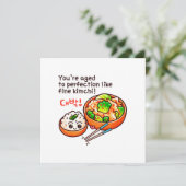 Koreanischer Geburtstag Karte (Stehend Vorderseite)