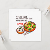 Koreanischer Geburtstag Karte (Vorderseite/Rückseite Beispiel)