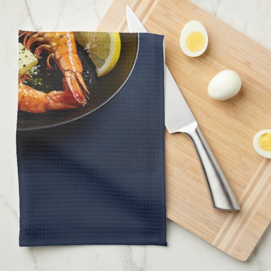 Koreanischer Grillkönig (Daegae Gui) Geschirrtuch (Viertel Falte)