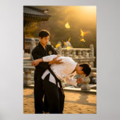 Koreanischer Hapkido Selbstverteidigung Poster (Vorne)