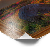 Koreanischer Herbstsonnenrahmen Fotodruck (Ecke)