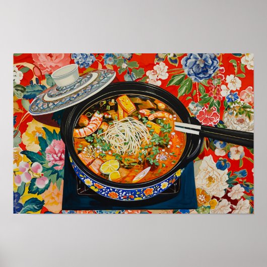Koreanischer Hot Pot Poster (Vorne)