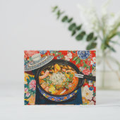 Koreanischer Hot Pot Postkarte (Stehend Vorderseite)