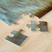 koreanischer Jindo Dog. Puzzle (Seite)