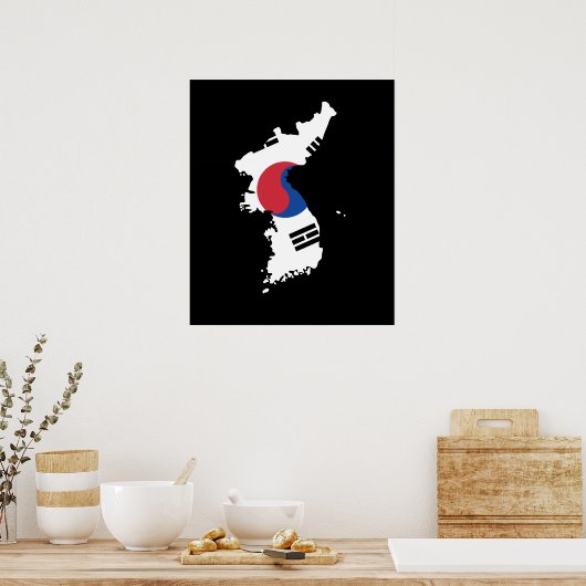 Koreanischer K-Pop-Lüfter Poster (Küche)