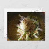 Koreanischer Kalter Noodle/Naengmyeon Postkarte (Vorne/Hinten)
