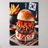 Koreanischer Komfort: Bulgogi Indulgence 24x36 Poster (Vorne)
