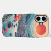 Koreanischer Landschaftsmaler-Gehäuse Case-Mate iPhone Hülle (Rückseite (Horizontal))