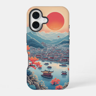 Koreanischer Landschaftsmaler-Gehäuse iPhone 16 Hülle