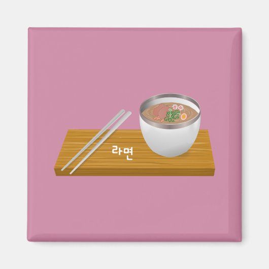 Koreanischer Noodle Magnet (Vorne)