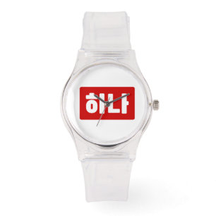 Koreanischer Nummer 1 하 나 【Hana】 Hangul Armbanduhr