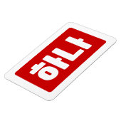 Koreanischer Nummer 1 하 나 【Hana】 Hangul Magnet (Linke Seite)