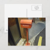 koreanischer Posteingang Postkarte (Vorne/Hinten)