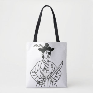 Koreanischer Retro Pirate - Minimalistischer Hanbo Tasche