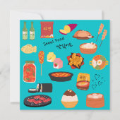 Koreanischer SEOULFOOD-Notecard (Vorderseite)
