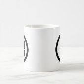 Koreanischer Sino Nummer 10 Zehn 십 【Sip】 Hangul Kaffeetasse (Mittel)