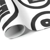 Koreanischer Sino Nummer 1 일 【Il】 Hangul Geschenkpapier (Rolleneckpunkt)