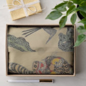 Koreanischer Stripteer Minhwa Seidenpapier (Geschenk)