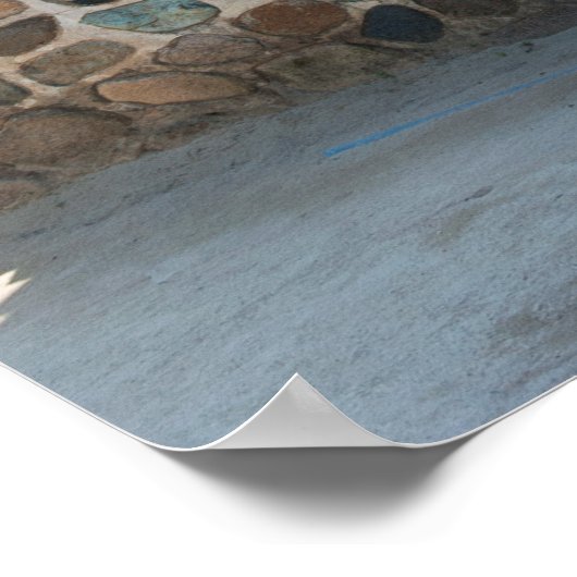 Koreanischer Tempelgate Poster (Ecke)