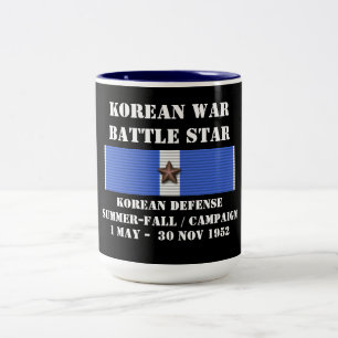 Koreanischer Verteidigungssommer - Herbstkampagne Zweifarbige Tasse