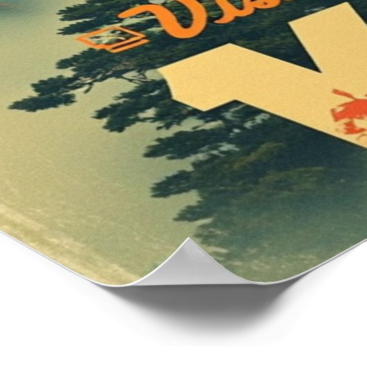 Koreanischer Wächter Tiger Poster (Ecke)