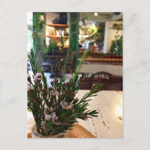 Koreanisches Café Postcard Postkarte