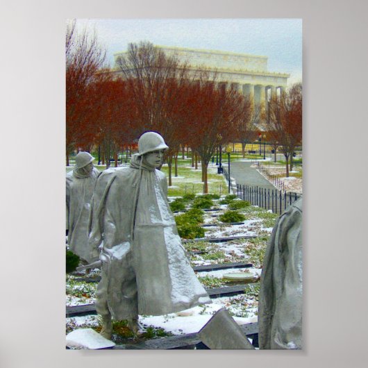 koreanisches Denkmal Poster (Vorne)