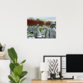 koreanisches Denkmal Poster (Heimbüro)