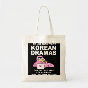 Koreanisches Drama Funny Kdrama Addict Tragetasche