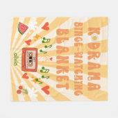 Koreanisches Drama Kdrama Binge-watching Personali Fleecedecke (Vorderseite (Horizontal))