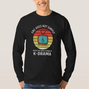 Koreanisches Drama Kdrama Fingerherz Angehalten  2 T-Shirt
