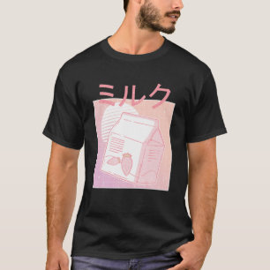 Koreanisches Erdbeeren Milchkarton Sommerfrucht fü T-Shirt